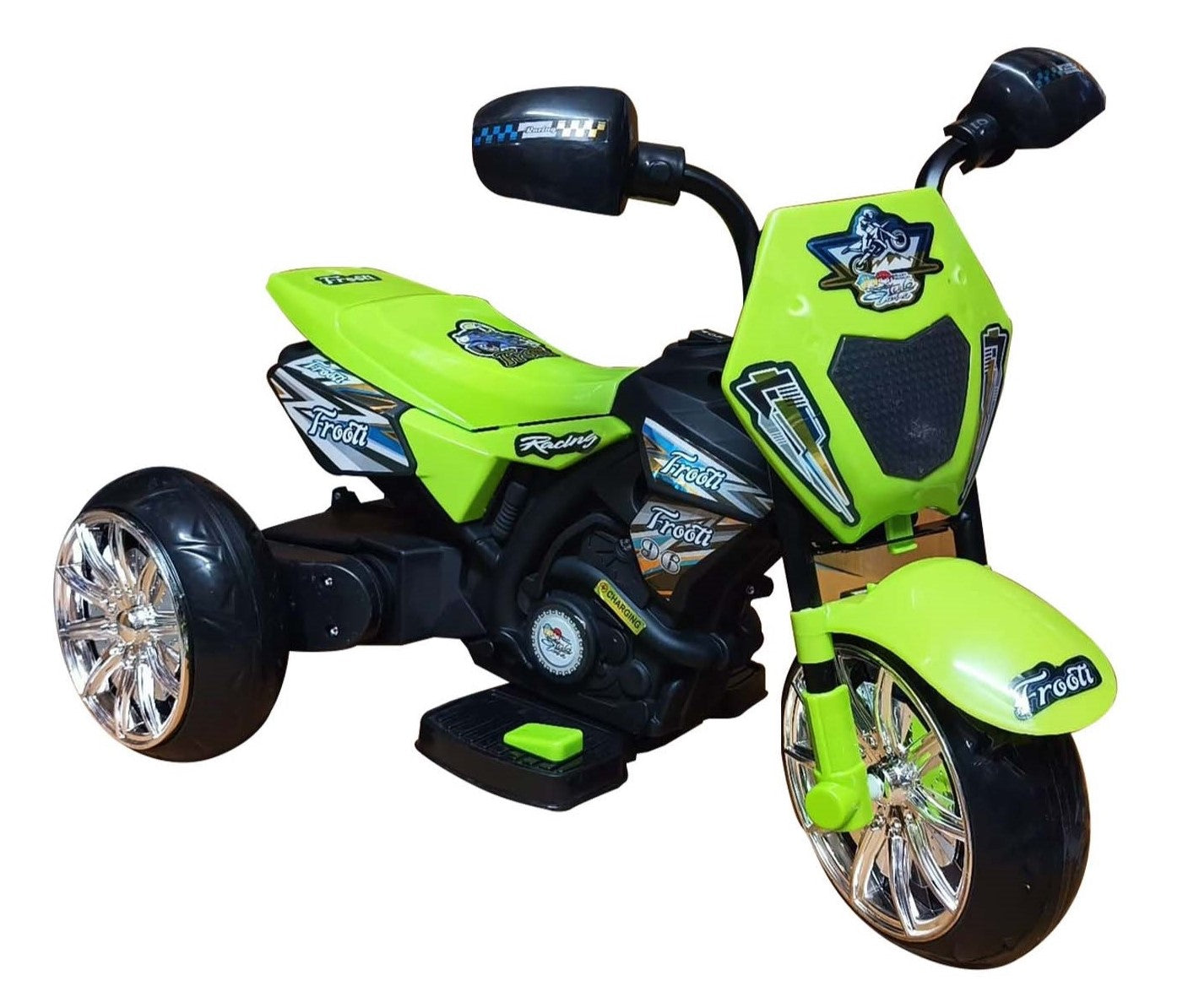 FROOTI BIKE Bike Battery Operated Ride On (Yellow)