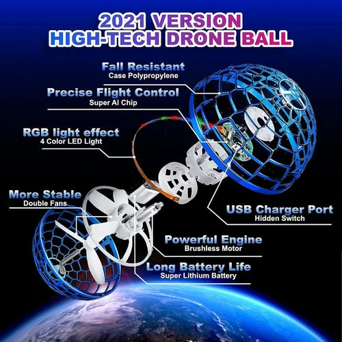 Flying Magic Ball Spinner Toy for Kids