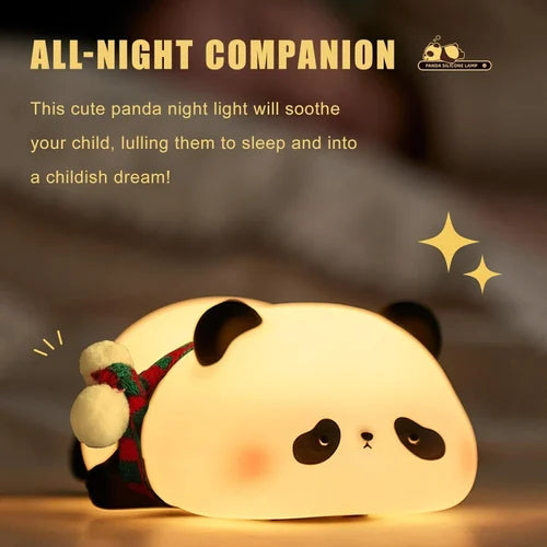Adorable Sleeping Panda Lamp