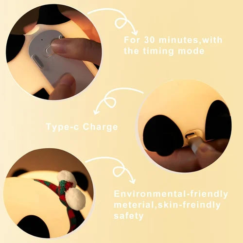 Adorable Sleeping Panda Lamp